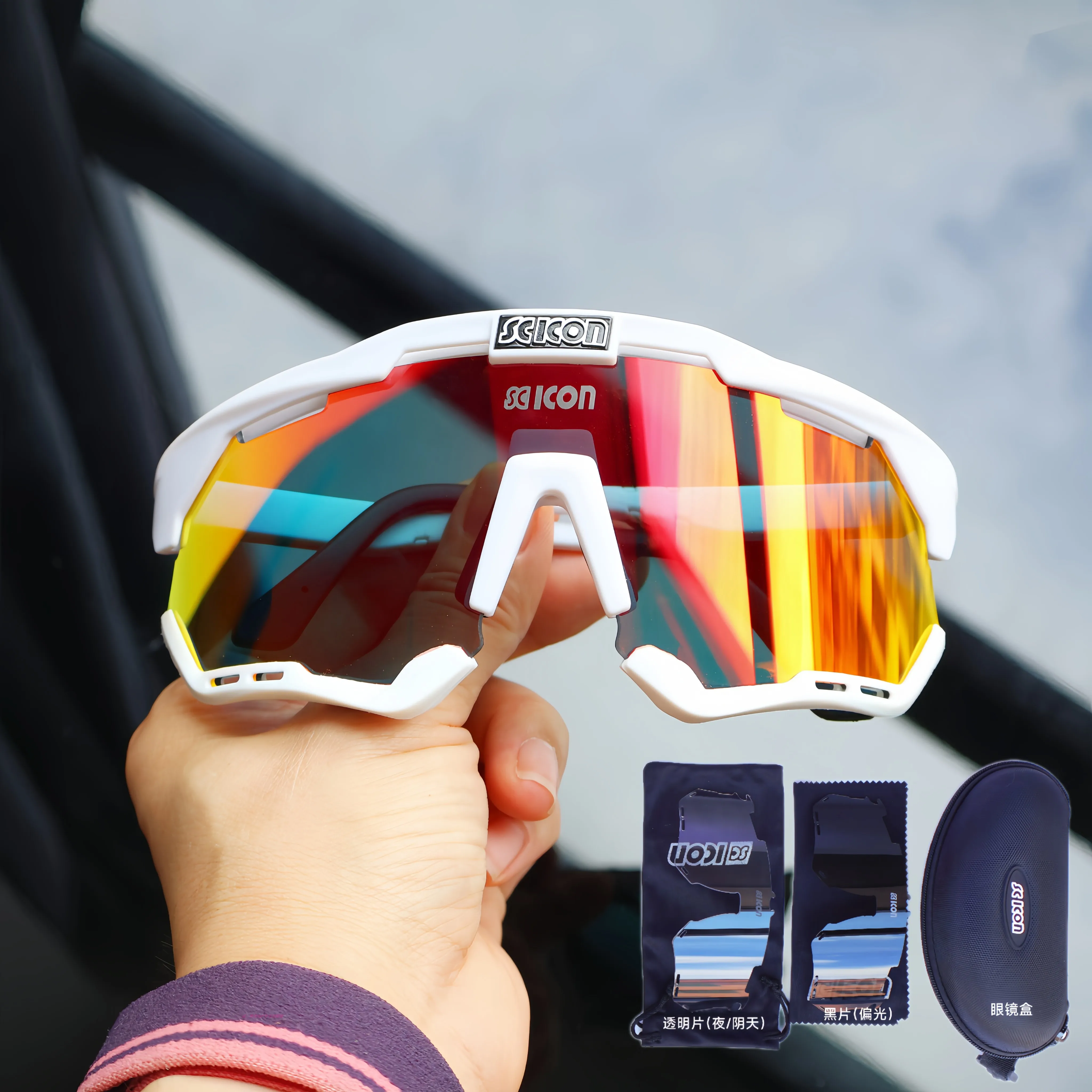 SCICO's same style cycling glasses Pogača Tour de France champion's same style goggles cycling event mountain cross-country