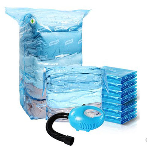 Too Force Vacuum Compression Bag Suit Cotton Quilts Clothing Collection Bag Finishing Bag Universal Electric Pump Air Pumping Cylinder