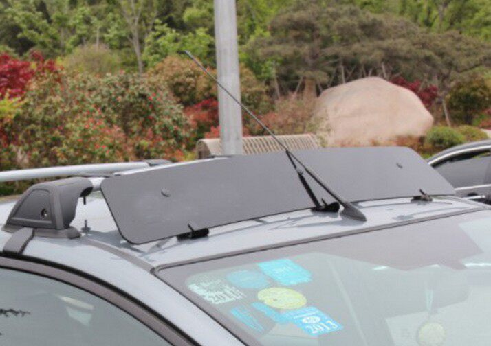 Roof guide Wind baffler roof rack Acoustic Board Roof Diversion Board Downwind Noise Board Roof Spoiler Roof Spoiler
