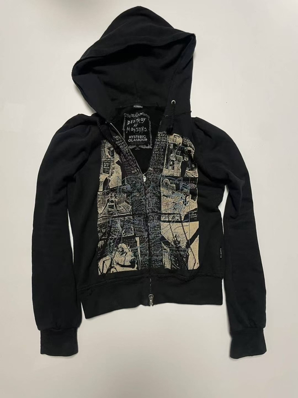 [Best] Non-Hysteric Glamour × Destroy All Monsters Style Independent Sweatshirt