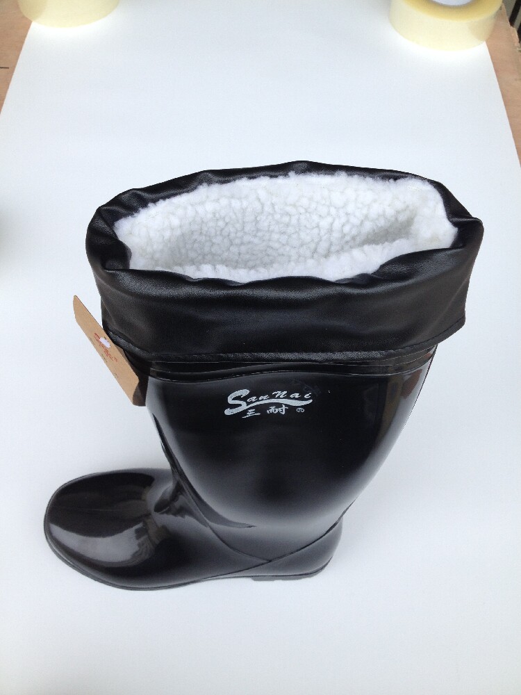 Chaussures - bottes caoutchouc homme pour hiver - semelle tendon - Ref 959819 Image 9