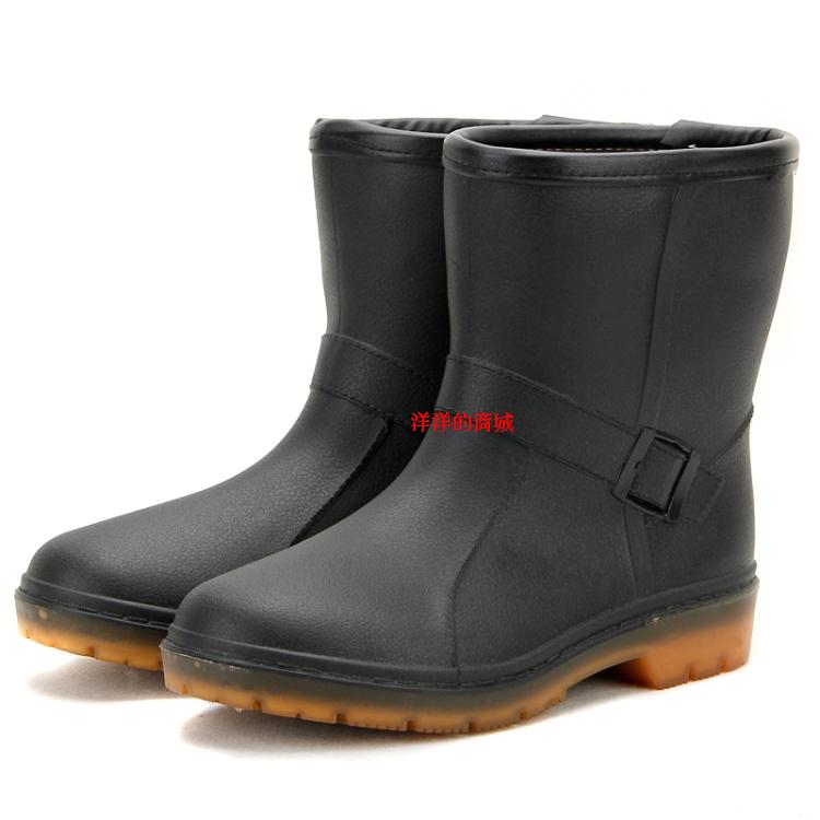 Chaussures - bottes caoutchouc homme pour hiver - semelle tendon - Ref 962440 Image 8