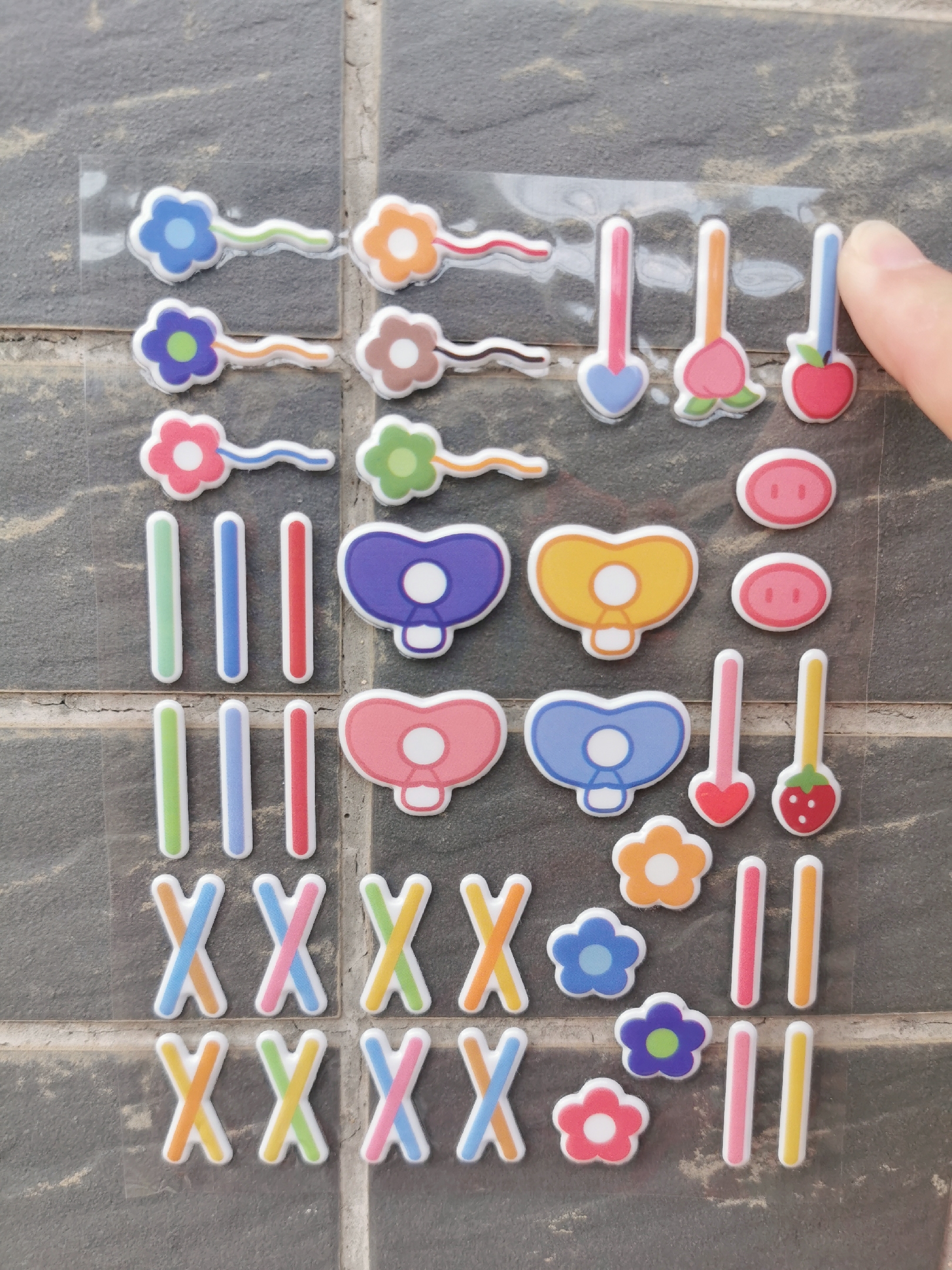 Section BBaby use Stickers three-dimensional Bubble stick 15cm20cm idol cotton bjd  Accessories Photo Props