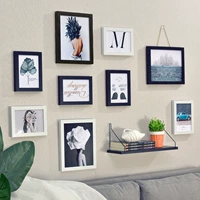 9 рамка+полка+черно -белый (туман ландшафт)