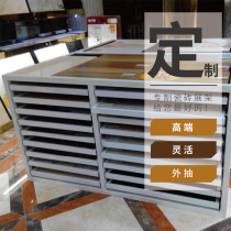 Tile Exhibition Rack Drawer 800600 FLOOR TILES SHOW RACK CERAMIC SAMPLE PUSH-AND-PULL RACK WOOD FLOOR DRAW EXHIBITION SHELF