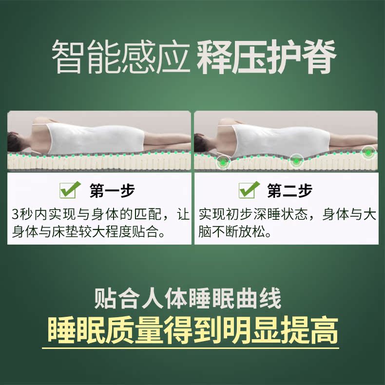 Thái Lan cao su thiên nhiên than nệm 5cm 10cm tre đôi nệm Simmons 1,5 / 1,8 m nệm custom-made - Nệm nệm ngủ