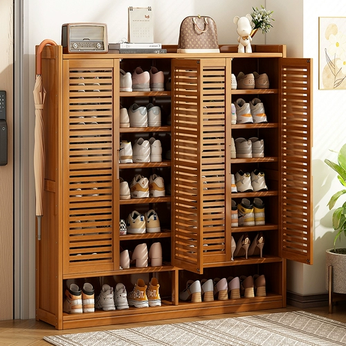 Шкаф для обуви простая домашняя дверная комната выглядит хорошо, многослойная экономика для хранения