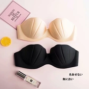Xiaoxuan nhà quây áo ngực vô hình đồ lót phụ nữ tụ tập chống trượt trên hỗ trợ không có vòng thép dán ngực nhỏ dày ống hàng đầu nữ