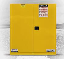 Crowdproof Explosion Cabinet Safety Cabinet 110 Gallons Industrial Laboratory Inflammable Chemicals Safety Storage Cabinet Yellow