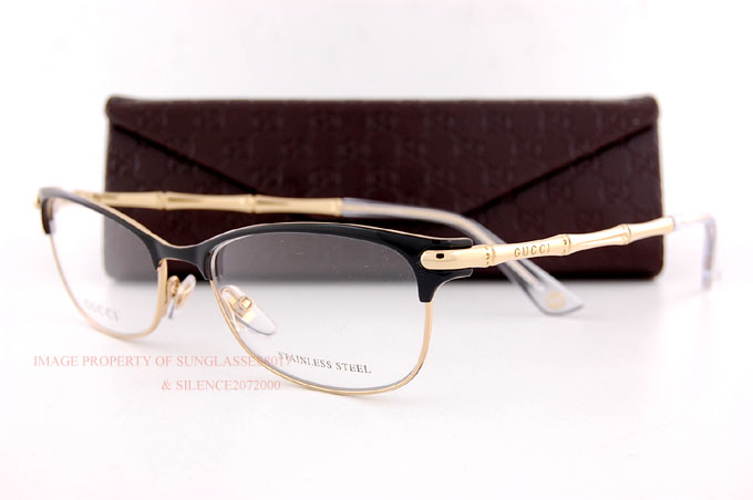 Brand New GUCCI Eyeglass Frames 4277 4Z6 Gold For Women ...