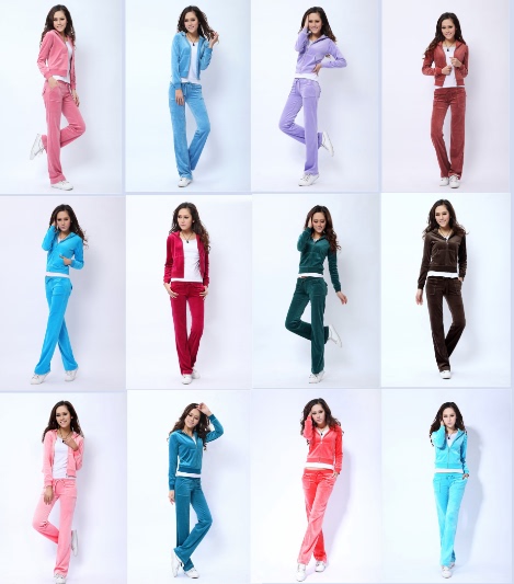 Clearance Spring and Autumn Thin Velvet Suit for Women Solid Color Slim Fit Casual Fashion Suit Two-Piece Set