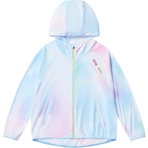 China Jordan childrens clothing girls sun protection clothing childrens thin jacket summer 2024 new big childrens breathable skin clothing