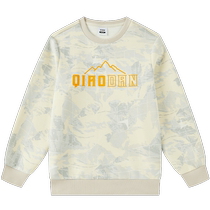 China Jordan childrens clothing boys sweatshirts spring and autumn 2024 new big childrens long-sleeved pullover boys full-print tops