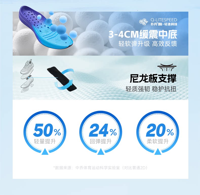 轻速3乔丹童鞋男童跑步鞋春秋新款专业跑鞋青少年运动鞋儿童鞋子 — 9