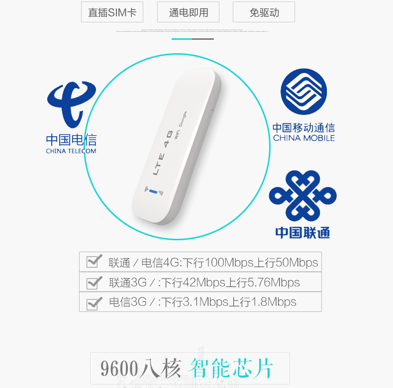 Unicom Telecom 4 Gam không dây thẻ Internet khay di động di động wifi xe router 3 Gam máy tính xách tay thiết bị đầu cuối