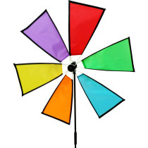 Xibao six leaves Dutch cloth windmill wind turn tourist attractions real estate decoration kindergarten childrens sports dance props