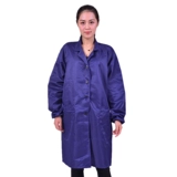 Служба работы с синим цветом обслуживания Men's Long Fan Capflage Poat для перемещения пыли -защищенной складской трубы плюс грязь -резистентный племенной капюшона