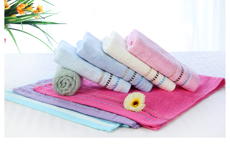 Oulin Ya trẻ em sợi quầy tre khăn khăn tre than rửa sạch khăn thể thao nhẹ nhàng và thấm - Khăn tắm / áo choàng tắm khăn tắm 70x140cm