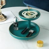 Керамический фруктовый поддон украшения легкий роскошный стиль современный китайский поднос для хранения дома гостиная чайная столовая чай