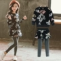 Bộ đồ cho bé gái mùa thu 2018 phiên bản Hàn Quốc mới của bộ đồ thủy triều trong trang phục trẻ em lớn mùa xuân và váy hai dây thời trang áo liền quần cho bé
