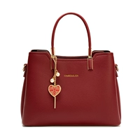 C красный, дающий шелковый шарф+подарочный пакет