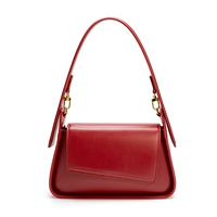 Красный бесплатный шелковый шарф+подарочный пакет