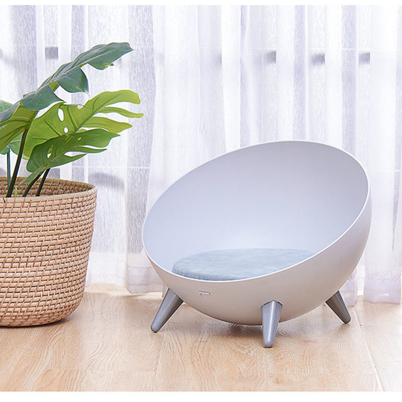 Small Open Season Cat Nest Winter Warm Kitty couch Dog Nest Hemispherical Pet Nest Pet