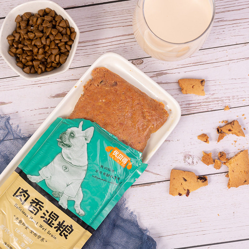 Superior Beet Meat Grain Kits Pet Dog snacks Wet Grain Canned dog Delicious Meat Bag Teddy Golden Fur Bigot Dogfight Dog