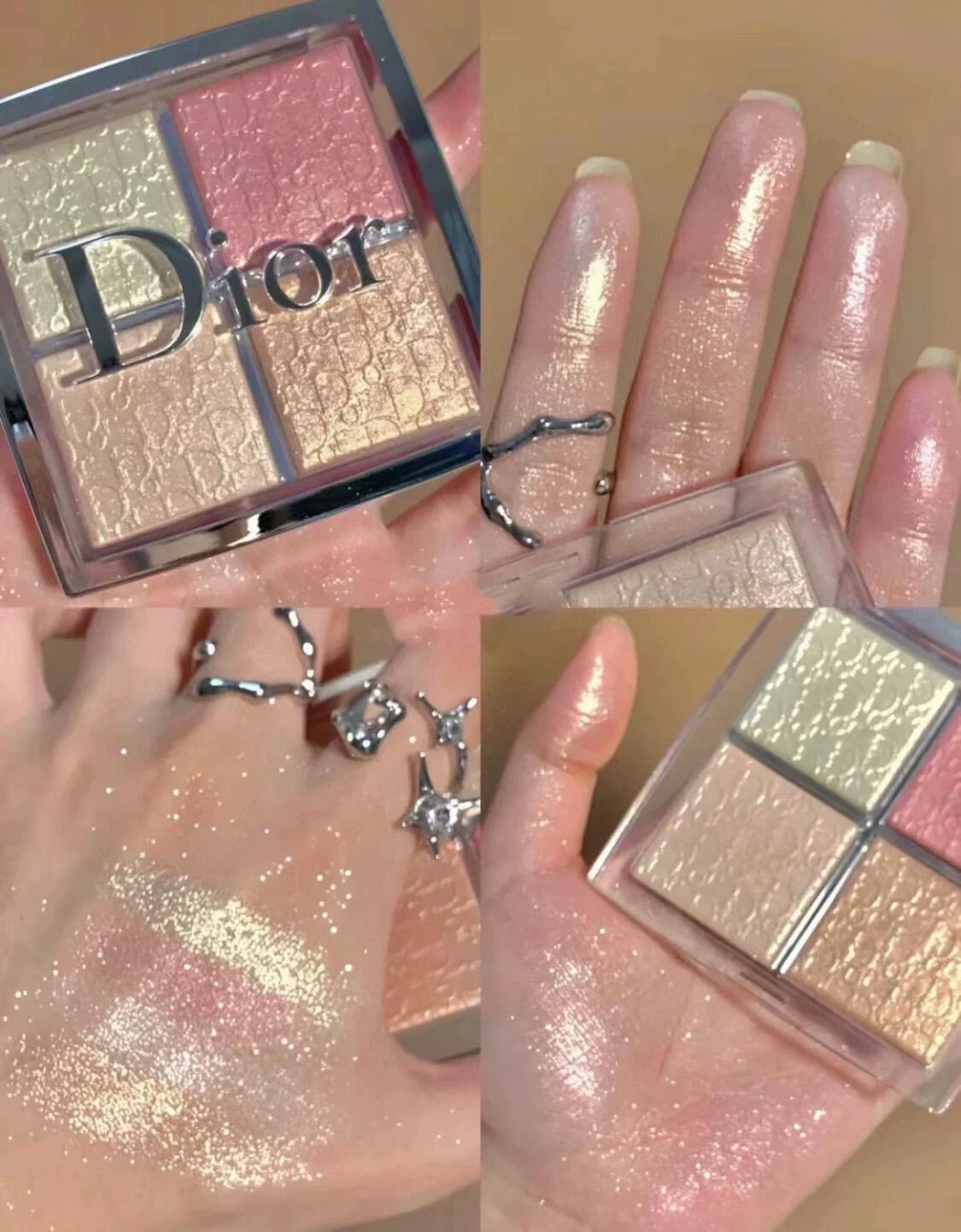 DIOR Диор фоновыйJiugongge 9 -цветные тени для век новая модель 001/002/004 Акцент лица 001/004/006