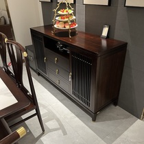 New Chinese Wujin Mu Xuanguan Cabinet Cabinet Office entrance to the family Xuanguan Table Zen for the table to rely on the wall bar desk Desk End Jingtai Custom