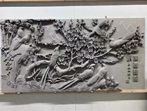 Hand-carved clay green bricks customized antique brick carvings external reliefs ancient building cultural walls background walls large murals