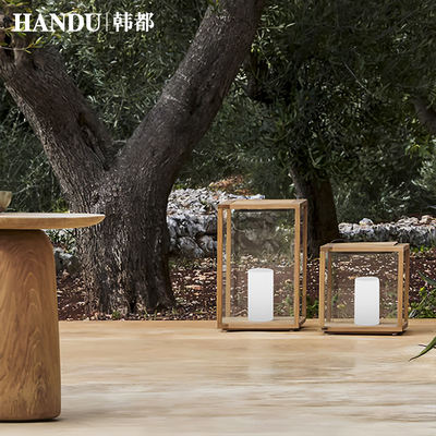 Courtyard solar lamps, outdoor garden floor lamps, waterproof lawn lamps, outdoor exposed table lamps, modern villa atmosphere lamps