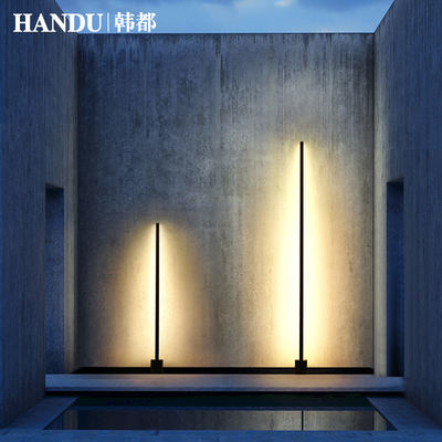 Outdoor lamps, garden lamps, new solar lamps, lawn lamps, entrance garden decoration, simple and modern floor lamps for villas