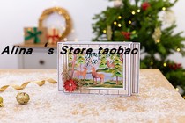Cutting template DIY die cutting die card album Scrapbook making tool for Christmas deer frame