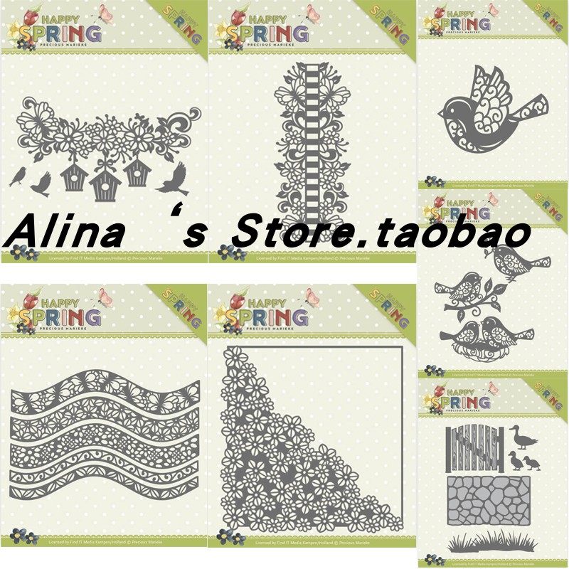 Cutting template DIY die cutting die card album Scrapbook making tool combination series