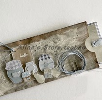 Cutting template DIY cutting die greeting card Scrapbook making tool bottles and jars A-245
