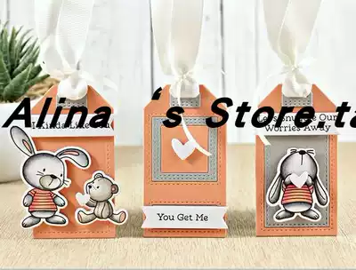 Cut template DIY template cutting die greeting card photo album Scrapbook making tool label tag tag