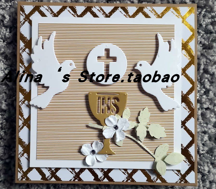 Cutting template DIY template cutting die card album Scrapbook making tool for Holy Grail Pigeons