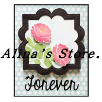 Cutting template DIY template cutting die greeting card album Scrapbook Making tools Rule rims