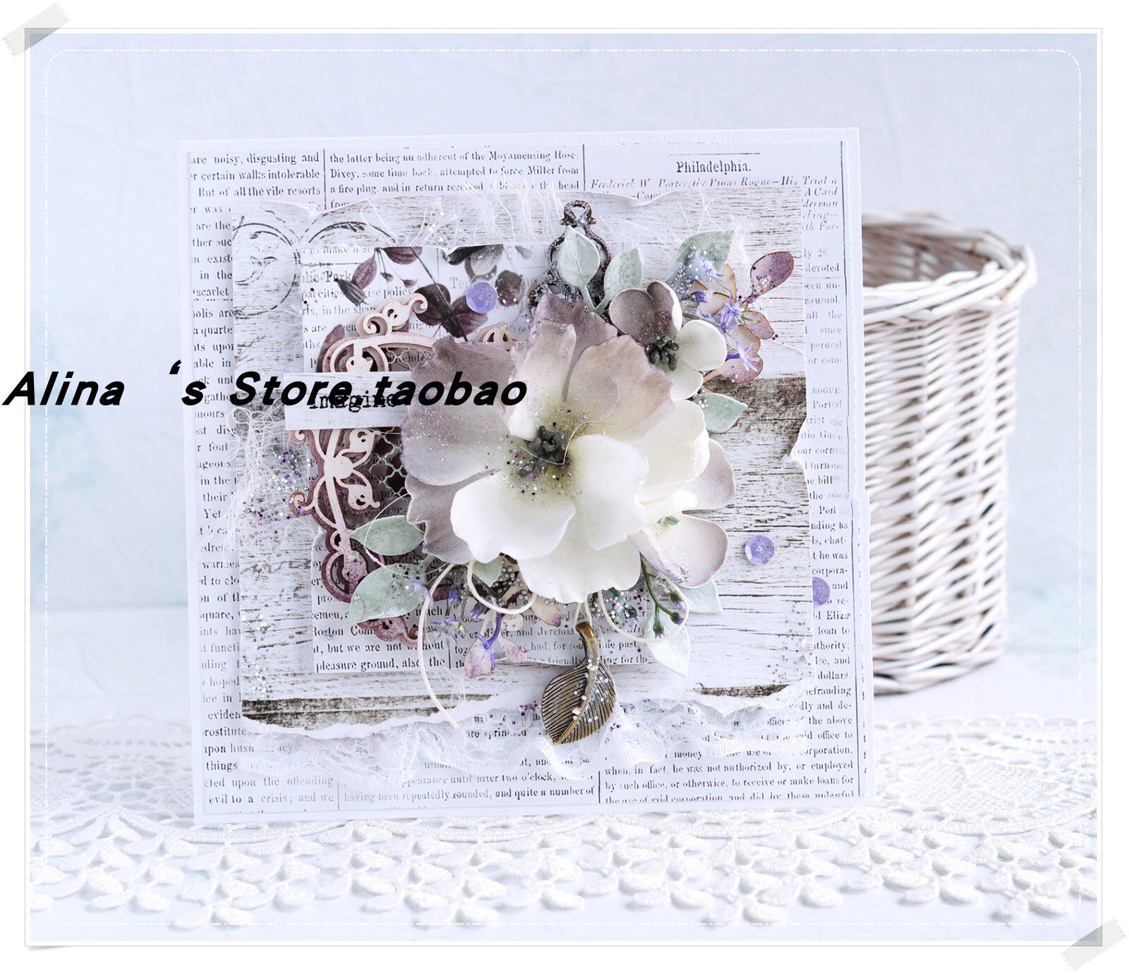 Cut formwork DIY templating cutting die greeting cards Scappbook Making tools Five pieces of flowers