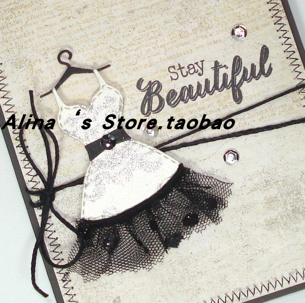 Cutting template DIY template cutting die card album Scrapbook making tool for women's shoes