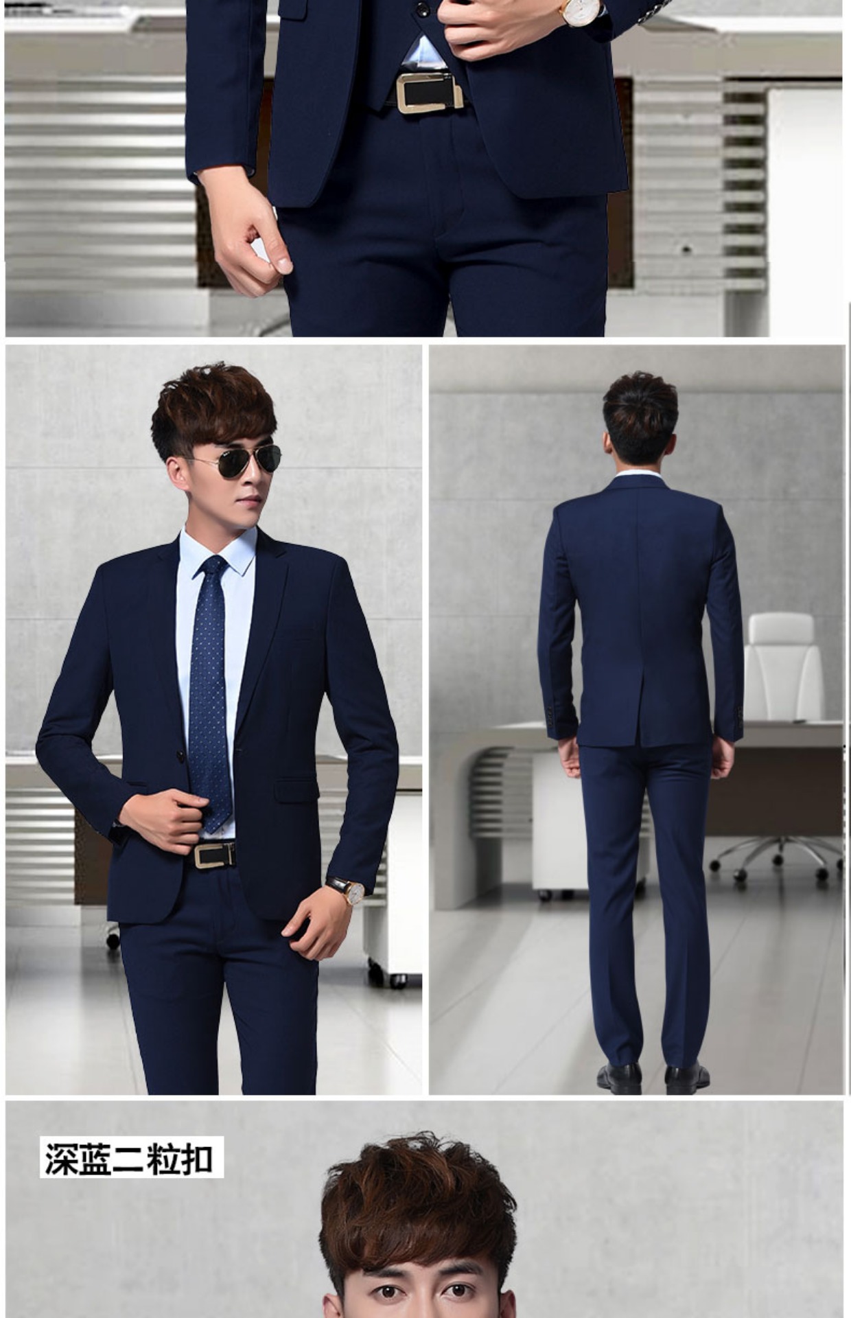 Bộ đồ vest nam ba mảnh chú rể chú rể chú rể Tây trang trí Hàn Quốc kinh doanh bình thường mặc chuyên nghiệp bộ vest nam