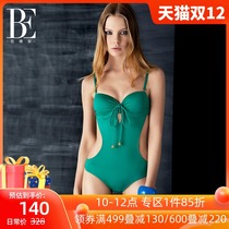 Vanderan sexy one-piece bikini swimsuit womens belly soak hot spring beach fashion exposure swimsuit swimwear