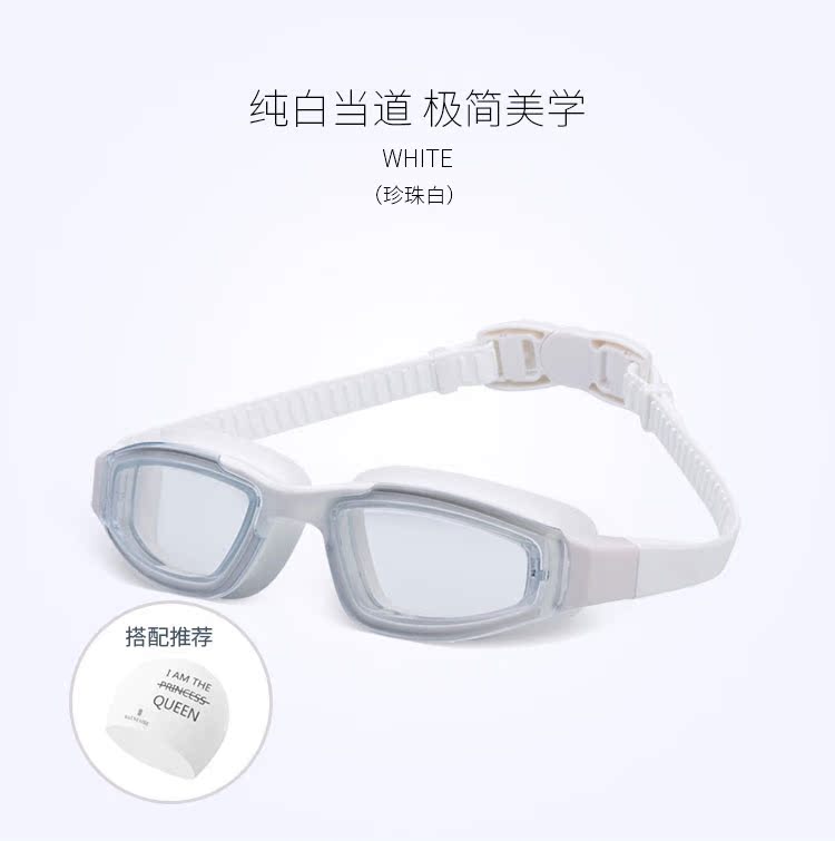 Kính bơi chống sương mù cao cấp Van Dean 2019 mới chống thấm nước phù hợp cho nam và nữ - Goggles kính bơi cho người cận thị
