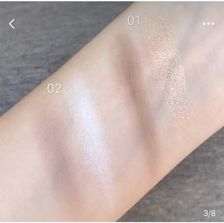 优 泉 Che giấu và sửa chữa một đĩa bóng mũi bóng sáng làm sáng da sửa chữa bột ngọc trai phấn bắt sáng glow