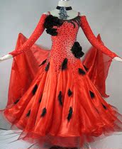 High-end dance clothes new modern performance clothes national standard dance competition dress Waltz