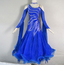 Group dance flying 2018 new national standard modern dance dress ballroom dance dress waltz competition performance