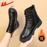 Warrior, Martens, повседневные короткие сапоги на платформе в английском стиле, ботинки, 2025 года, подходят для весны и осени, в британском стиле, женский стиль