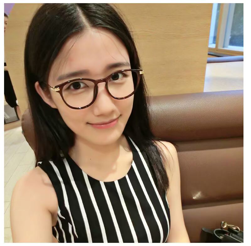 Mới kính retro khung Kim loại khung kính tròn Khung nhỏ văn học tươi gió khung gương nhà máy bán buôn trực tiếp kính lacoste