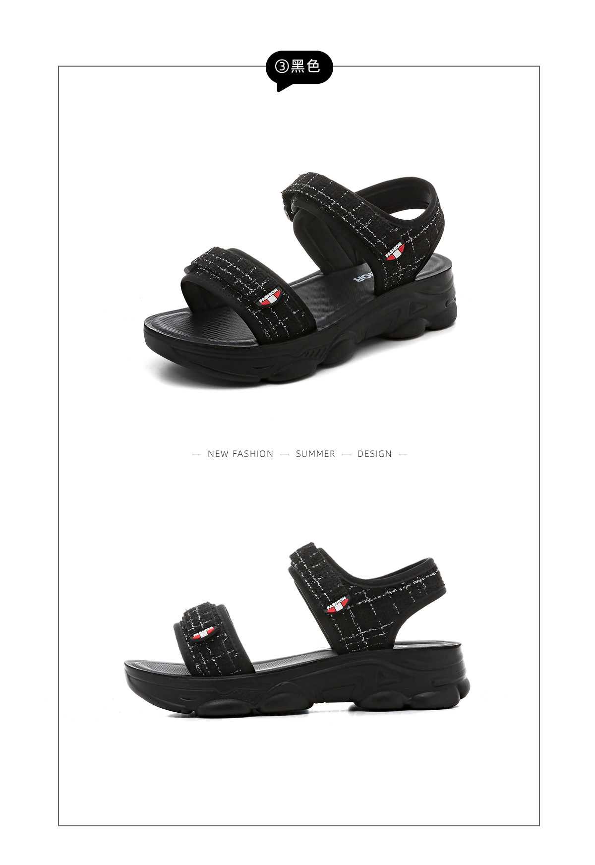 Warrior, обувь, летняя подходит с юбкой на платформе, спортивные сандалии, в стиле Шанель, мягкая подошва warrior / back of 